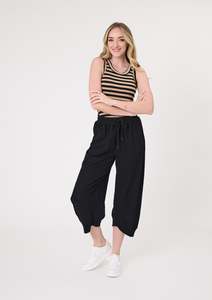 Lemon Tree Larissa Pants - Black