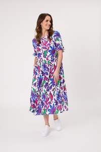 Lemon Tree Madonna Dress - Floral Print