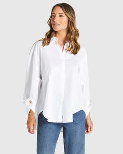 Fate + Becker Melody Shirt - White