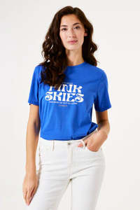 Garcia: Garcia Pink Skies T-Shirt - Dazzling Blue