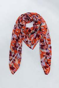 Garcia: Garcia Scarf - Tangerine Red