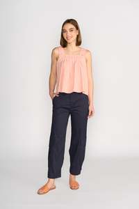 Knewe: Knewe Evolve Top - Coral Check