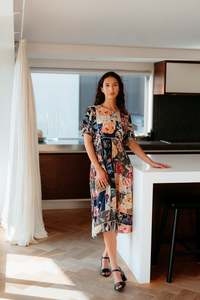 Zafina Myla Dress - Flower Party