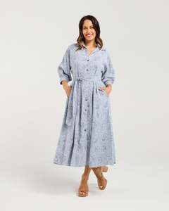 Seduce Ava Dress - Petal Plaid