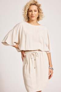 Blouses: eb&ive Alesia Top - Tusk