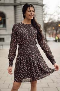 MSCH Evelda Orabella Short Dress - Desert Rose