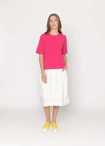 Two By Two: Two By Two Arrow Tee - Hot Pink