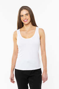 Assign: Assign Short Tank - White