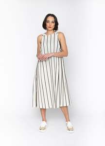 Blacklist: Blacklist Carla Dress - Stripe