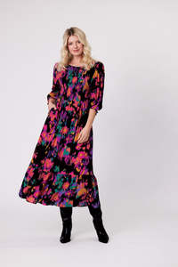 Lemon Tree Annabel Dress - Cerise