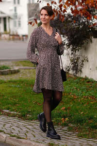 Msch Aw25 Drop 4 May: MSCH Zeida Rhian Short Dress - All Over Print