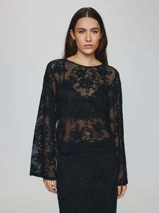 Msch Aw25 Drop 5 June: MSCH Antonie Reversible Top - Black