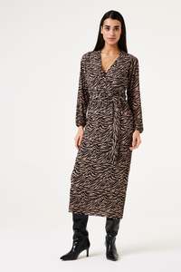 Garcia June July: Garcia Bianca Dress - Black Print