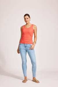 Eb Ive: eb&ive La Plage Tank - Coral