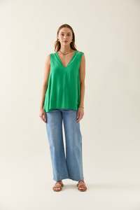 Isle of Mine Oline Tank - Green