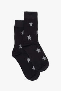 Antler Nz: Antler Black Star Sock