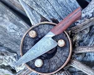 Knives By Benjamin Madden: Wagon Wheel Chef Knife