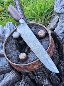 Kitchen Knives: Wagon Wheel Carving Knife