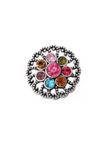 20 mm Multicoloured Snap