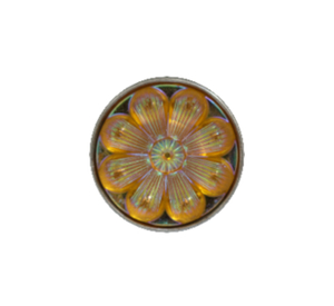 Products: 20mm Yellow Flower Snap