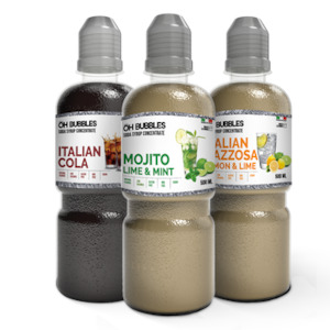 3 Pack Concentrated Syrups for Rum Lovers