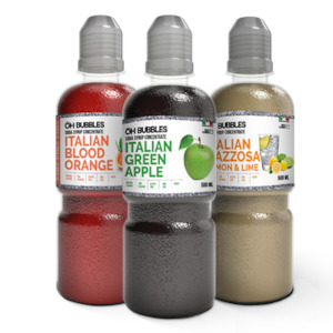 3-pack Concentrated Syrups for Mocktail Lovers