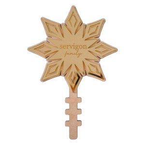 Christmas Shop1: Snowflake Christmas Tree Topper