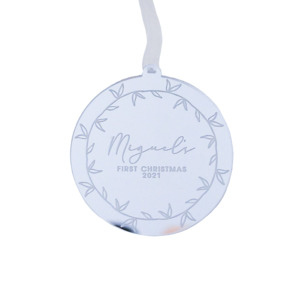 First Christmas Bauble