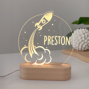 Home: Rocket Launch Night Light