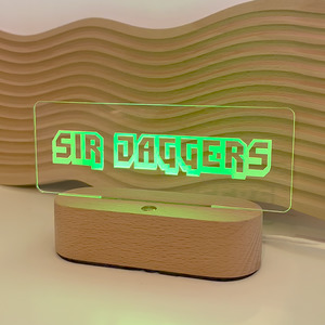 Home: GamerTag Night Light