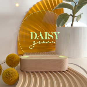 Home: Round Classic Night Light