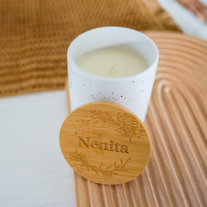 Seasonal: Botanical Wreath Vanilla-Scented Candle