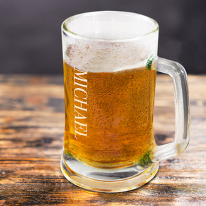 Gifts For Him: Name Engraved Beer Mug