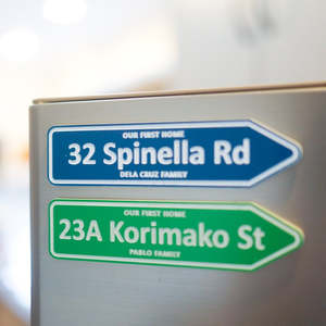 Street Name Sign Fridge Magnet