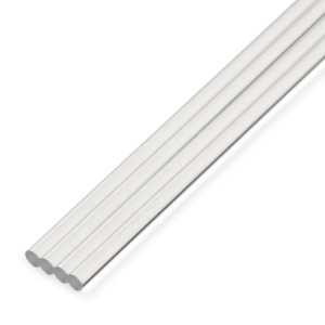 Clear Acrylic Rods 5mm x 20cm