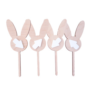 Easter Gifts Decorations: Extra Arrow Signs for Easter Egg Hunt Styling Kit