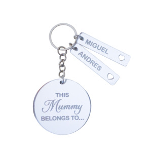 This Mummy Belongs To... Key Ring