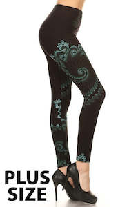 Luscious Full Length: Luscious Paisley Floral Full Length