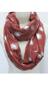 Sale Time: Rust Dandelion Snood