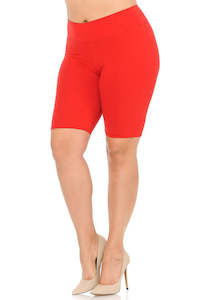 Shorts Chub Rub Shorts: Luscious Red Shorts