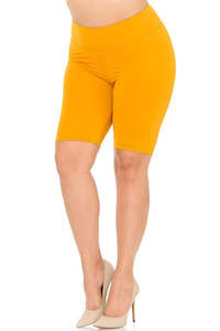 Shorts Chub Rub Shorts: Luscious Mustard Shorts