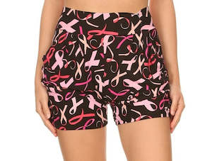 Harem Shorts: Luscious Pink Ribbon Harem Shorts