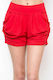 Lean Red Harem Shorts