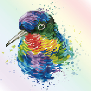 Sweet Crafts Diamond Dotz: Intermediate - Rainbow Feathers