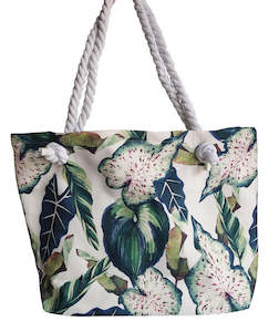 Beach Bags: Beach Bag - Foliage