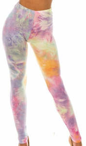 Lean Full Length: Lean Pastel Tye Dye