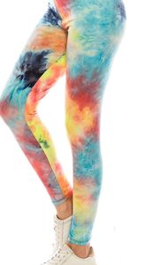 Luscious Full Length: Luscious Tye Dye - Yoga Band - Full Length