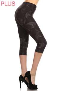 Luscious Capri: Luscious Gray Koru Capri