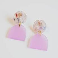 Jewellery: Hagen + Co - Earry Fairy - Lilac