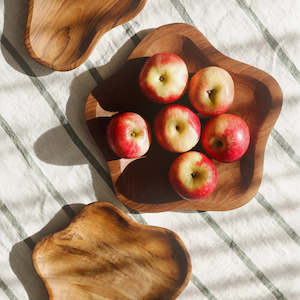 Wonky Teak Bowl - Large